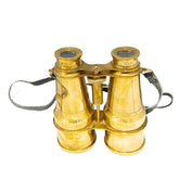vintage brass binocular